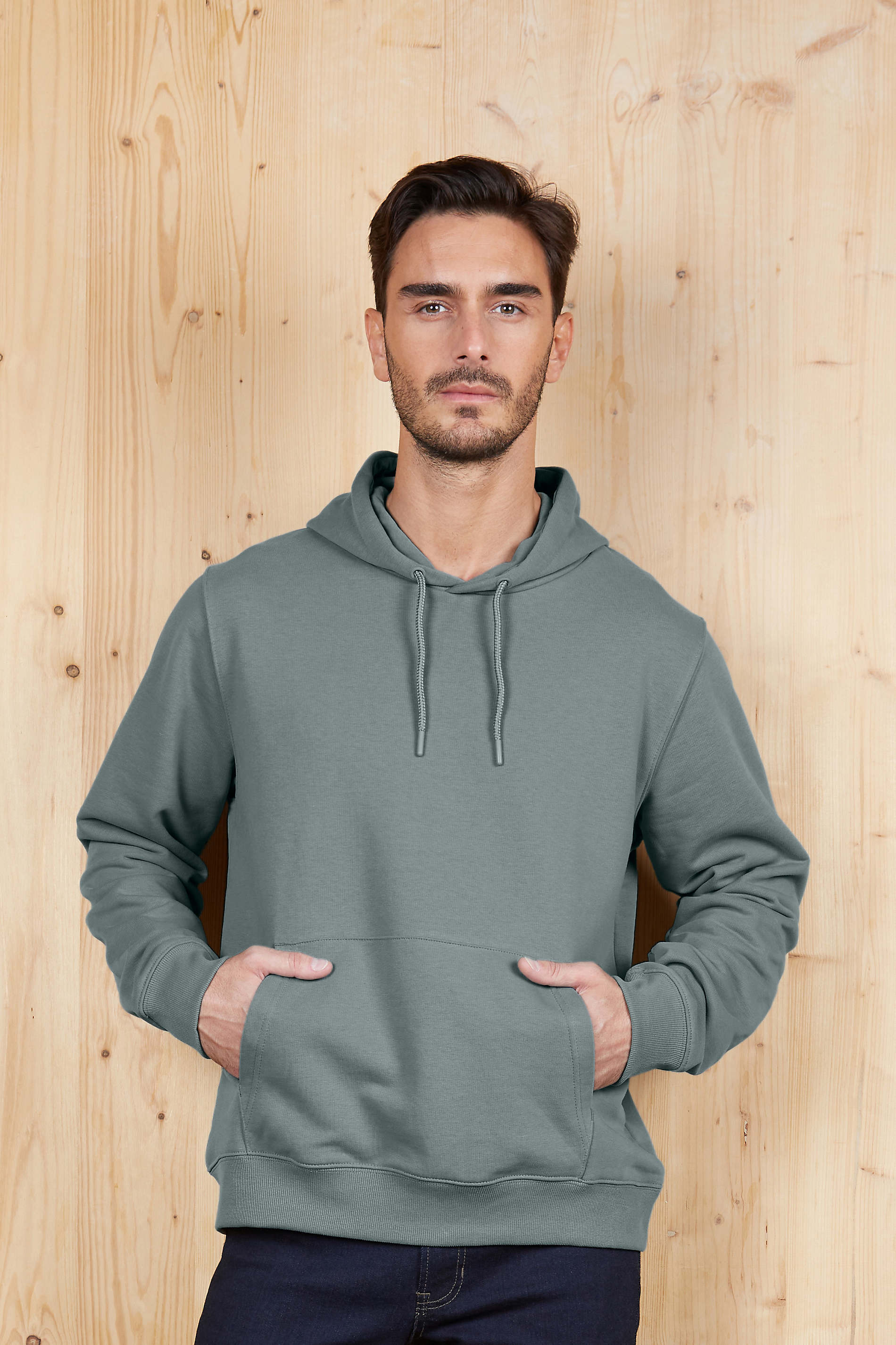 Sudadera hombre con capucha personalizada